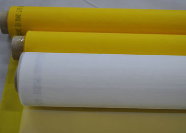 Tkanina poliestrowa do sitodruku 53T-55 Mikron do szkła / drukowania tekstylnego