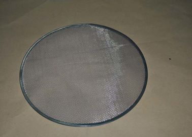 Zamknięta krawędź Siatka ze stali nierdzewnej Filtr tarczowy okrągły / kwadratowy, odporność na gorąco