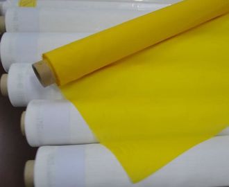 Chiny Biała 65 &amp;quot;poliestrowa drukowana siatka 51 mikronów 110T do druku / szkła, przyjazna dla środowiska dostawca
