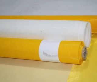 Chiny Niestandardowe żółte poliestrowe płótno 50 &amp;quot;36 mikronów do drukowania PCB dostawca