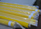 Żółta 80 nici poliestrowej tkaniny siatkowej do drukowania tkanin, 250 cm szerokości dostawca
