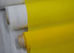 SGS FDA Sitodruk siatkowy 53 &amp;quot;z PET 100% materiału, kolor biały / żółty dostawca