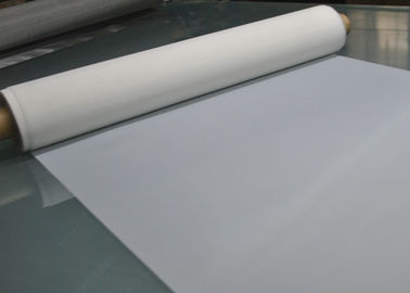 45 Inch Polyester Silk Screen Printing Mesh , 250 Mesh Screen Acid Resistance