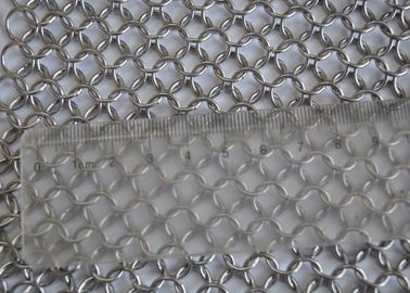 Polishing Surface Stainless Steel Pot Scrubber , Wire Mesh Scrubber For Casseroles