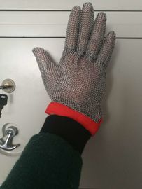 Bezpieczne rękawice ochronne ze stali nierdzewnej, rękawice ochronne