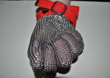 304 Stainless Steel Metal Mesh Cut Resistant Gloves For Butcher XXS-XL Size 