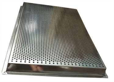 316  Stainless Steel Mesh Tray Oven Metal Perforatted Baking 2.0mm Thickness