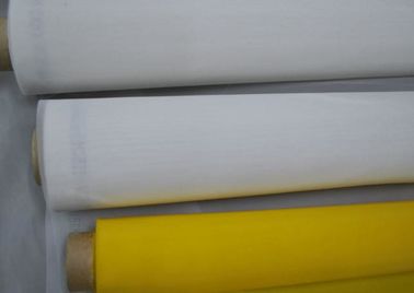 100% Polyester Monofilament Silk Screen Printing Mesh For Textile / Paper Printing