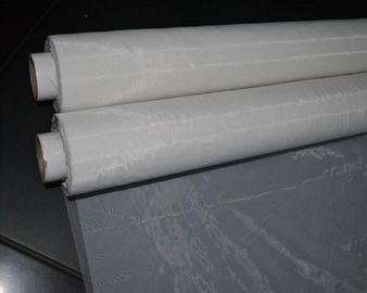 Chiny 100 mikronów biała siatka drukarska poliestrowa do drukowania ceramicznego dostawca